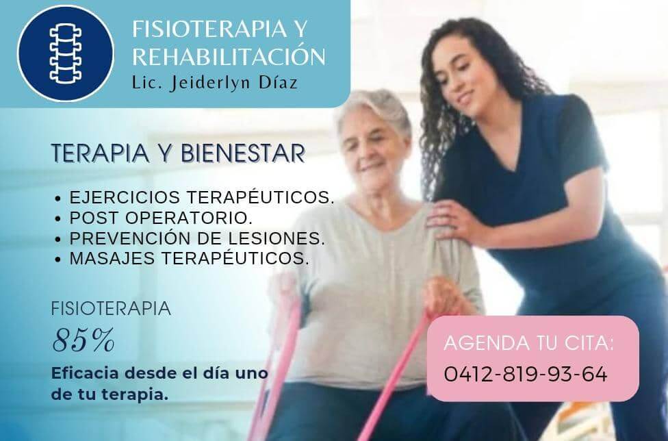 Publicidad Fisioterapia Jeiderlyn en Clave 99.3FM